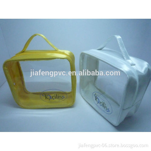 Stain Toiletry & Wash Bag with PVC Window